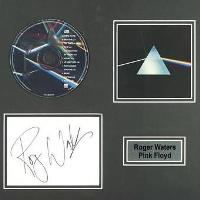 Framed CD presentation of DSOTM signed by Roger Waters