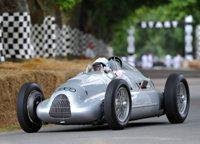 Nick Mason in the 1939 Auto Union Type D, 02.07.2010