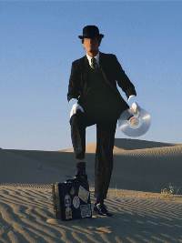 Desert Man in Bowler (left-hand) by Storm Thorgerson