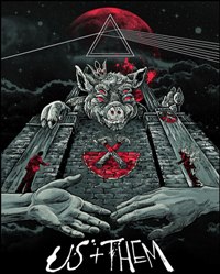 Us+Them Tour Poster by AngryBlue 2017