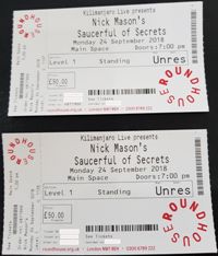 Nick Mason's Saucerful of Secrets, Roundhouse, 24.09.2018