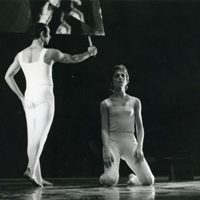 Pawn to King 5 (John Chesworth, 1968): Gideon Avrahami, Sandra Craig. Photo  Alan Cunliffe