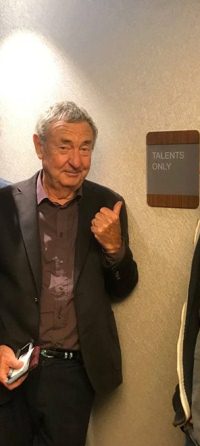 : Nick Mason, 18 September 2018