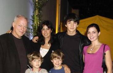 David Gilmour and his family
Photo by Dave M. Bennett
 Getty Images