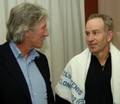 Roger Waters & John McEnroe
Barcelona, Spain. 20.04.2007.