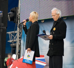 Ксения Стриж и Сева Новгородцев